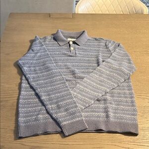 Abercrombie Kids Gray Striped Sweater